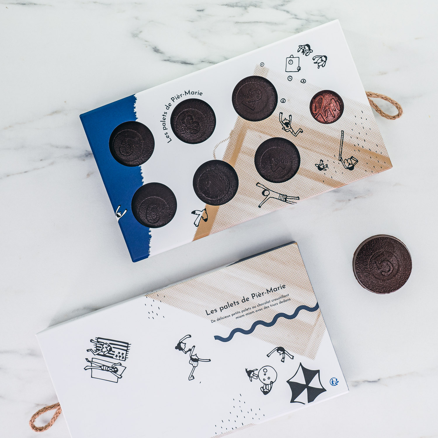 Coffret Chocolat Palets BZH de Pièr-Marie