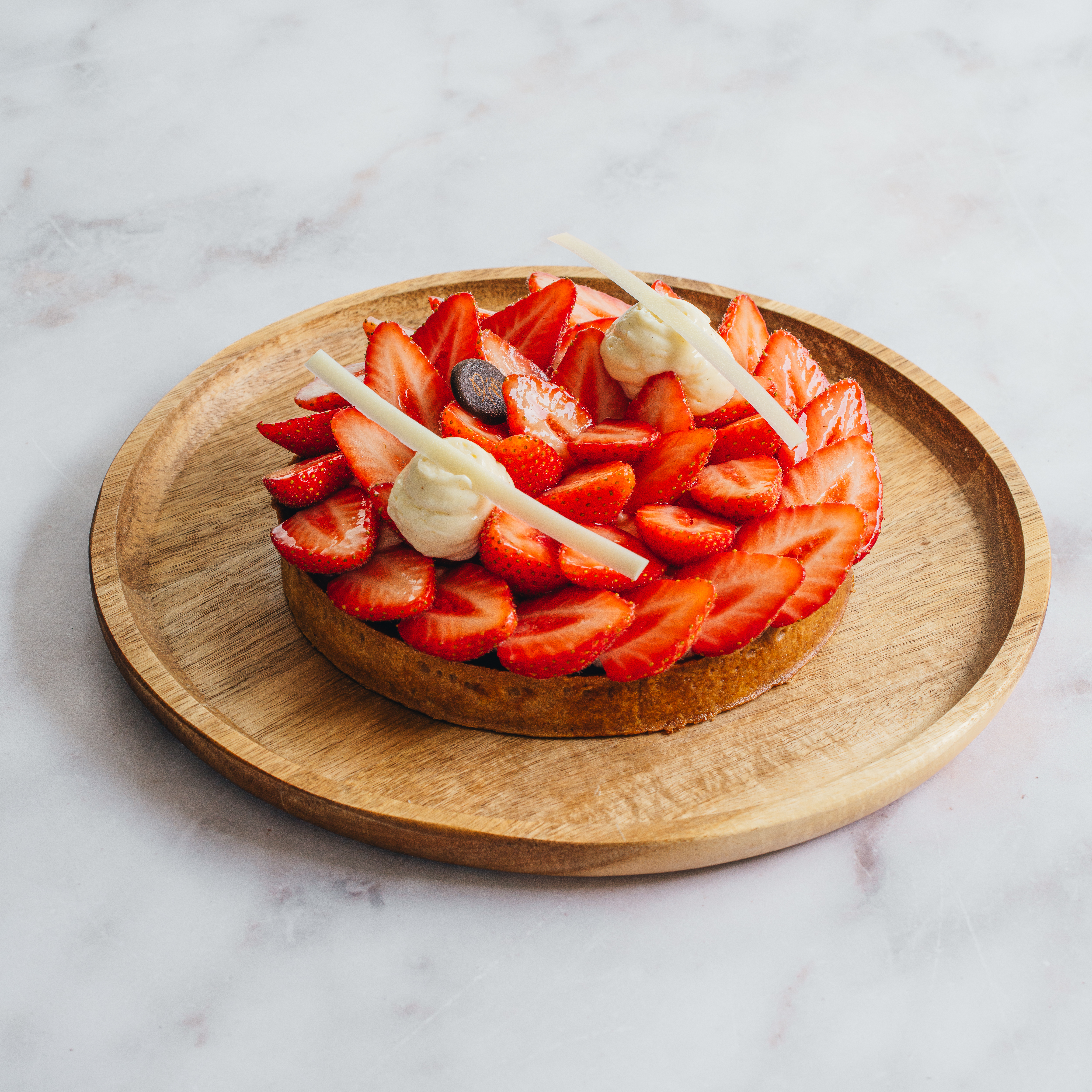 Tarte aux fraises