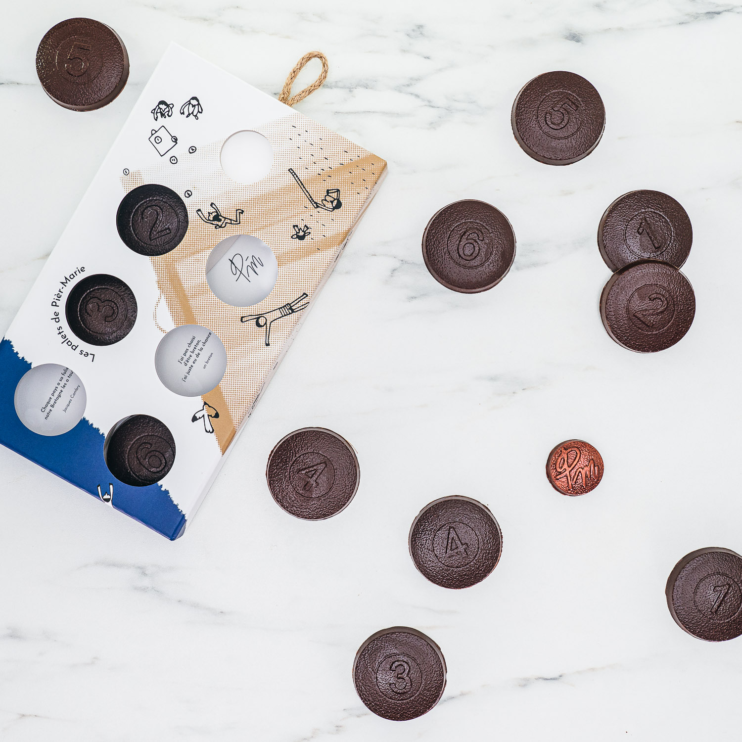 Coffret Chocolat Palets BZH de Pièr-Marie