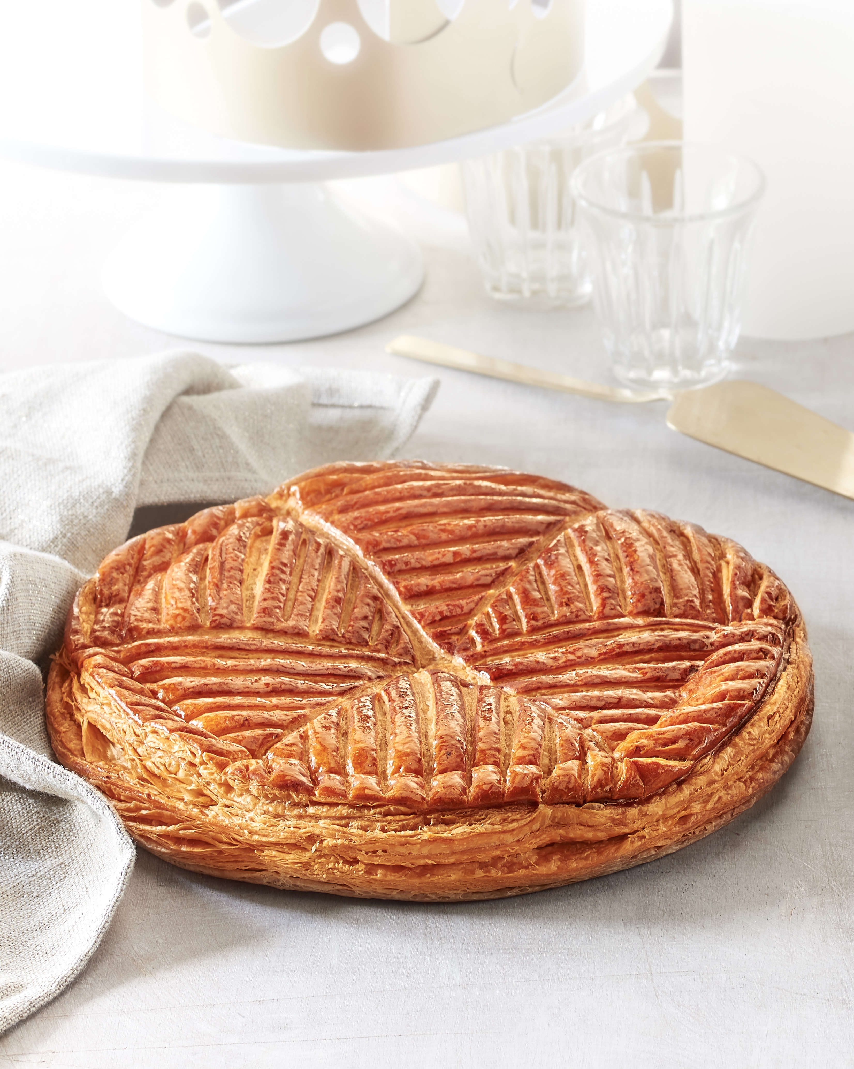 Galette pomme et vanille