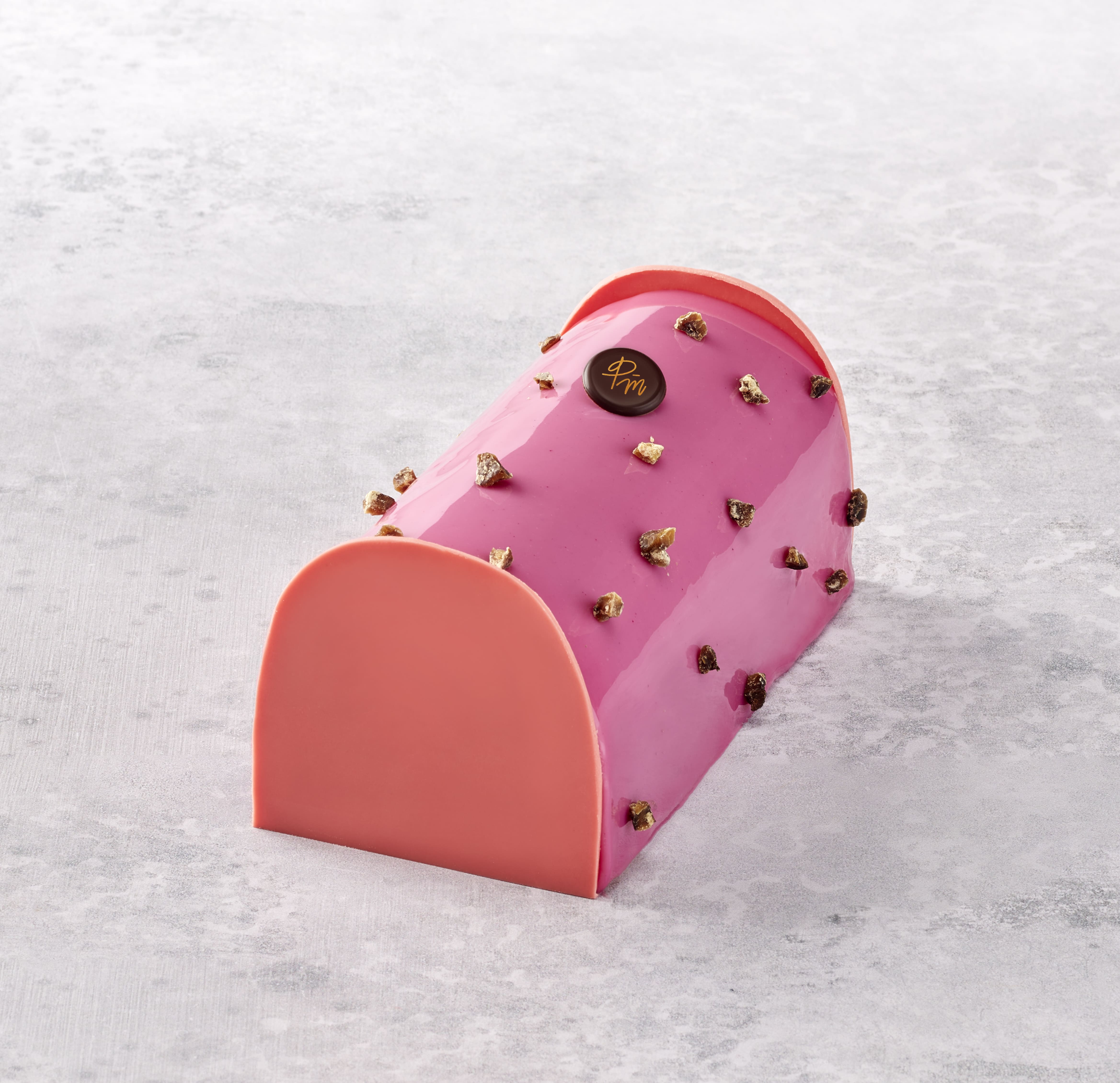 Bûche Marrons, Cassis